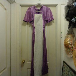 COSPLAY COSTUME VINTAGE LAVENDAR FESTIVAL DRESS 10